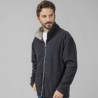 Veste polaire homme anti-peluche, 2 poches latérales zippées, 300 g/m²