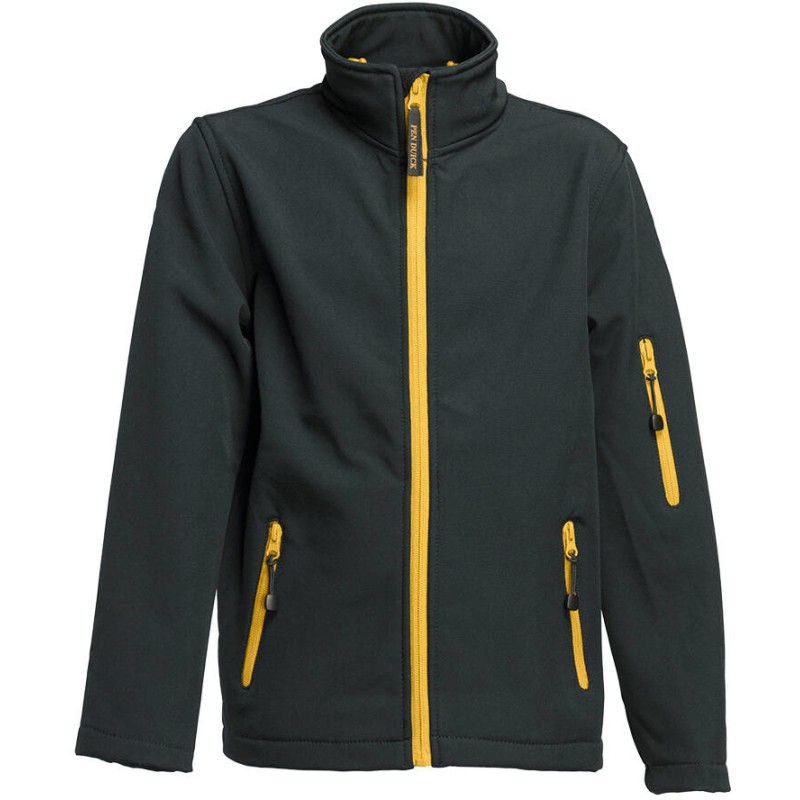 Veste soft-shell enfant 3 couches respirante et imperméable