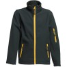 Veste soft-shell enfant 3 couches respirante et imperméable