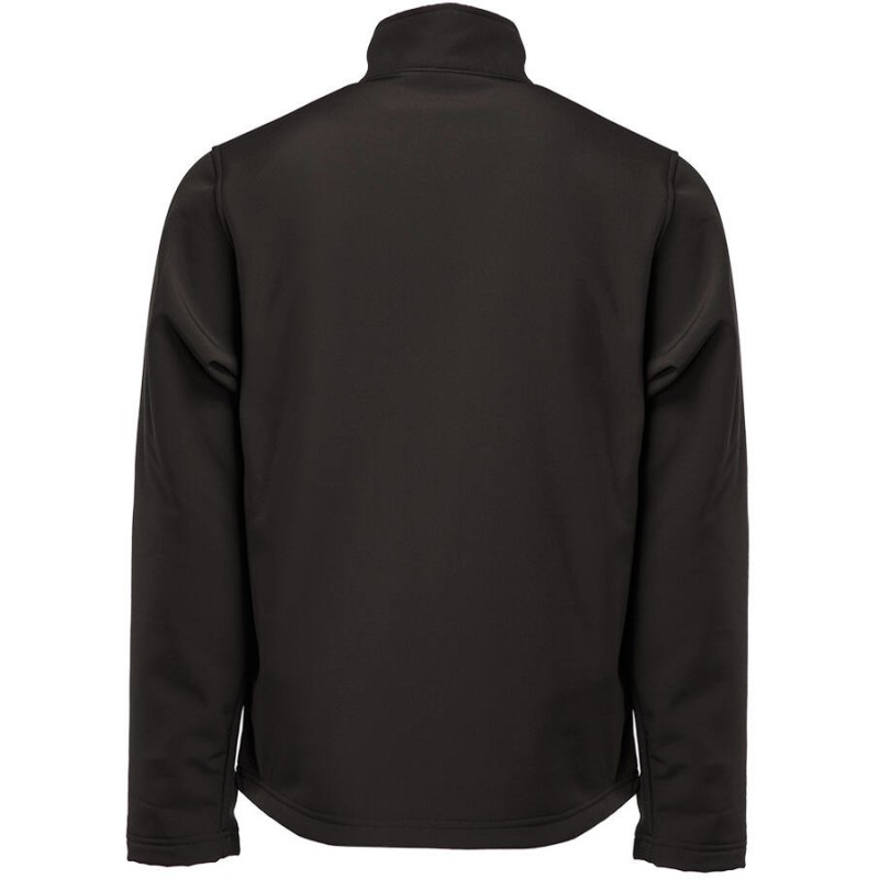 Veste soft-shell homme 2 couches Black & Match, respirant et coupe-vent