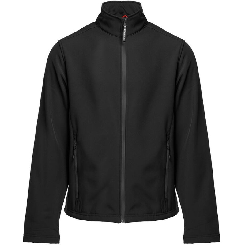 Veste soft-shell homme 2 couches Black & Match, respirant et coupe-vent