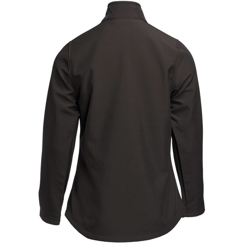 Veste soft-shell femme 2 couches Black & Match, respirant et coupe-vent