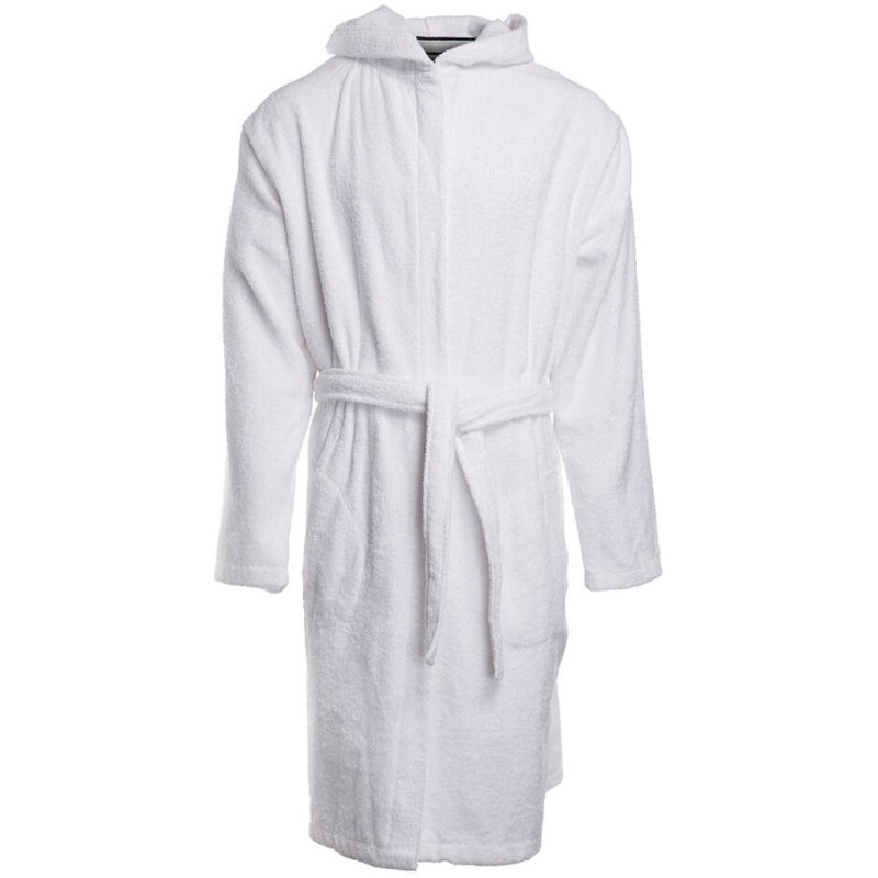 Peignoir de bain avec capuche en coton épais, 450 g/m²