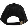 Casquette 6 panneaux en coton brossé réglable par boucle