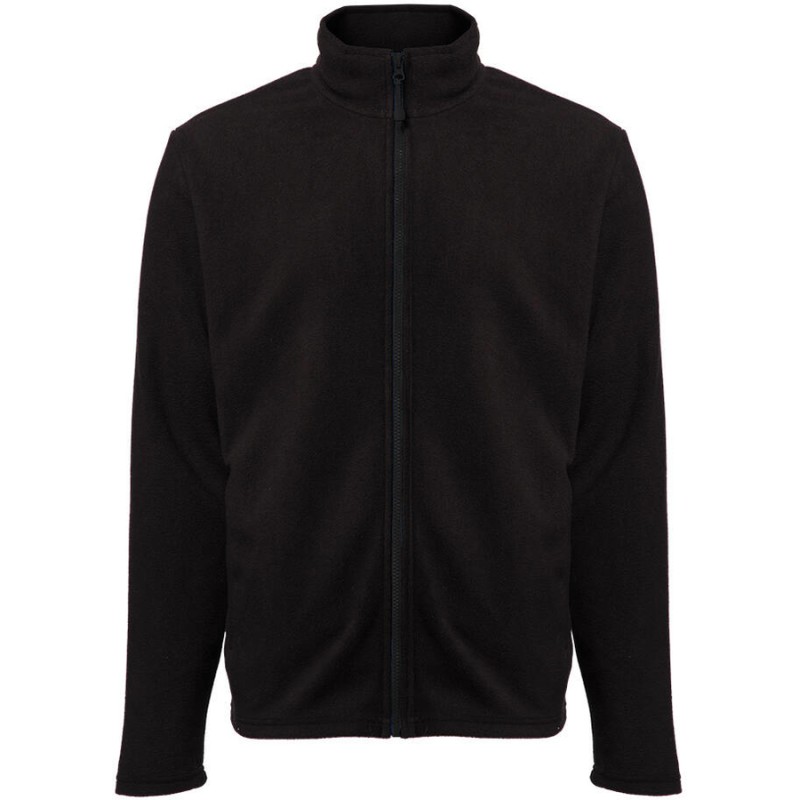 Veste polaire homme moderne, zip principal et zips poches contrastés, 300 g/m²