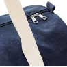 Sac polochon denim vintage avec poignées en coton doux, 20 litres