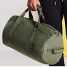 Sac polochon vintage en coton canvas délavé, 24 litres