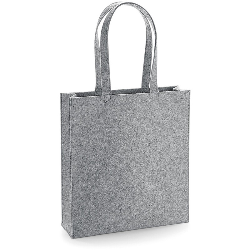 Sac shopping en feutre avec soufflet, 15 litres