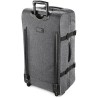 Grande valise à roulettes rembourrée à double compartiment, 100 litres