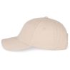 Casquette 6 panneaux vintage effet délavé en coton biologique, 265 g/m²