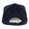 Casquette en velours 5 panneaux en coton doux, 310 g/m²