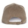 Casquette en velours 5 panneaux en coton doux, 310 g/m²