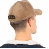 Casquette en velours 5 panneaux en coton doux, 310 g/m²