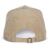 Casquette en velours 5 panneaux en coton doux, 310 g/m²