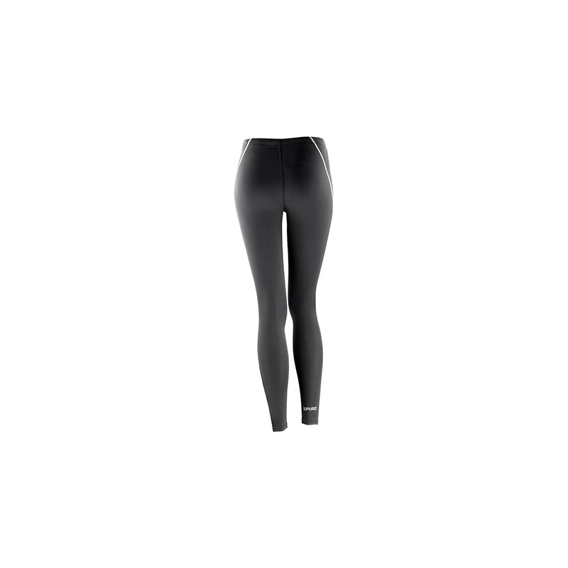 Legging femme respirant Quick Dry, avec logo réfléchissant