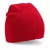 Bonnet en polyester recyclé doublé, style pull-on, étiquette détachable
