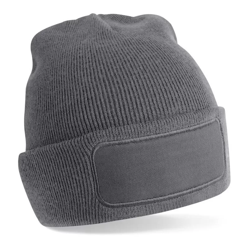 Bonnet doublé en polyester recyclé avec empiècement décoratif en coton sergé