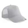 Casquette américaine junior 5 panneaux rétro Snapback, visière préformée, ajustable 