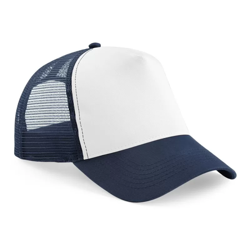 Casquette américaine junior 5 panneaux rétro Snapback, visière préformée, ajustable 