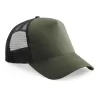 Casquette américaine junior 5 panneaux rétro Snapback, visière préformée, ajustable 