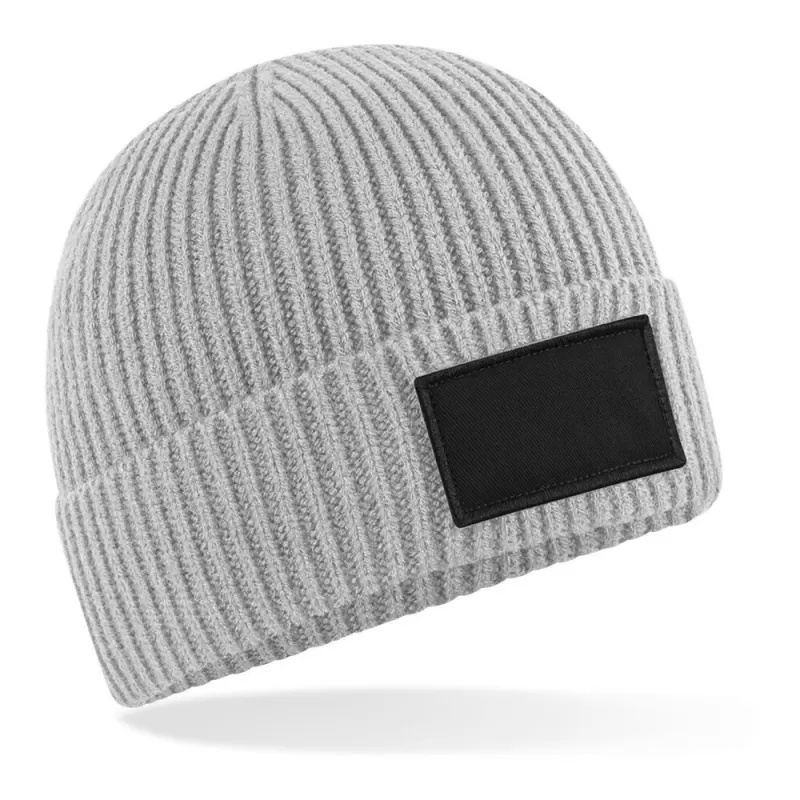 Bonnet à revers en polyester recyclé avec empiècement coton pour marquage