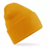 Bonnet à large revers en polyester recyclé, tricot double épaisseur