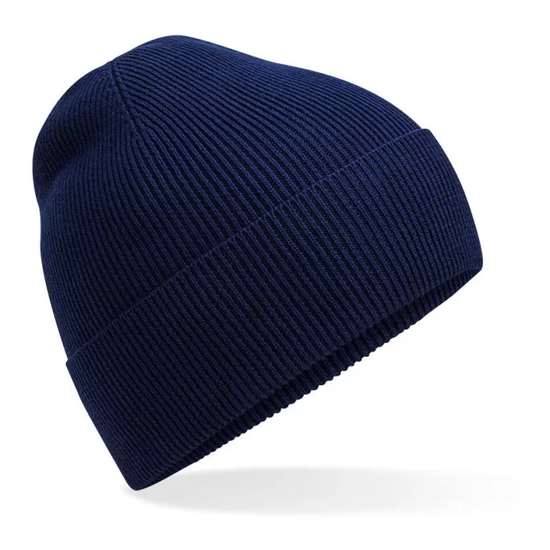 Bonnet avec revers en coton organique léger et respirant, maille fine