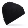 Bonnet en maille côtelée polylana recyclé, double épaisseur