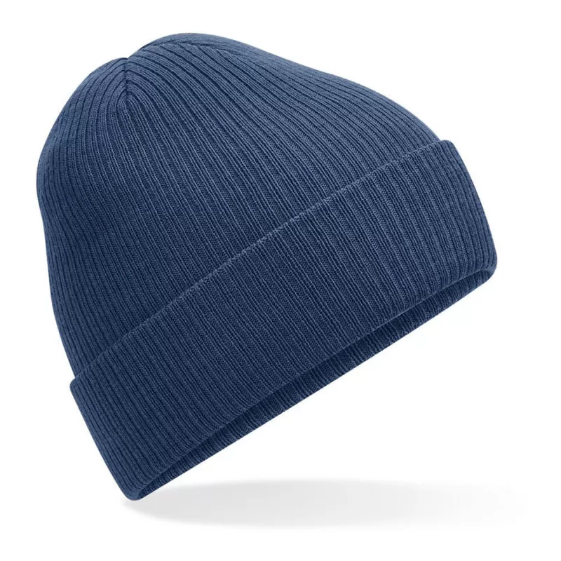 Bonnet en maille côtelée polylana recyclé, double épaisseur