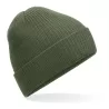 Bonnet en maille côtelée polylana recyclé, double épaisseur