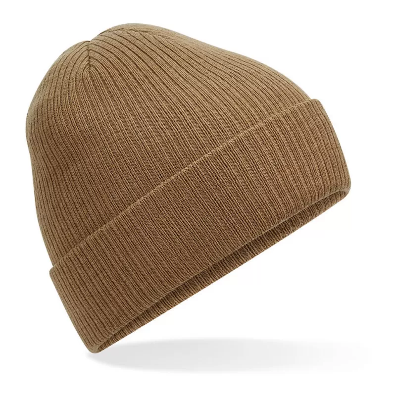 Bonnet en maille côtelée polylana recyclé, double épaisseur