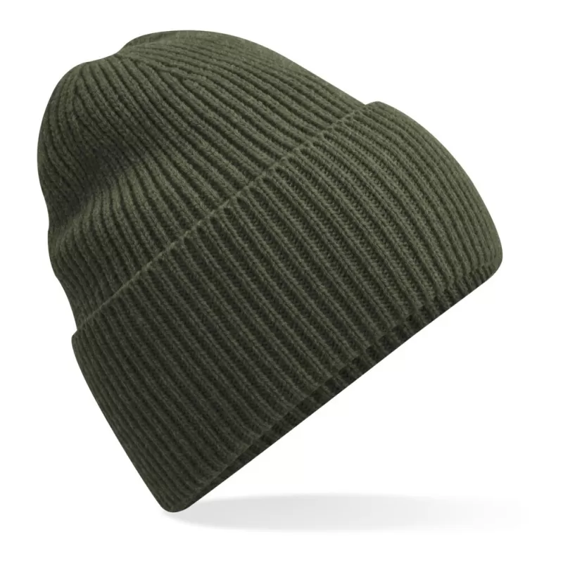 Bonnet à revers oversize polyester recyclé, simple épaisseur