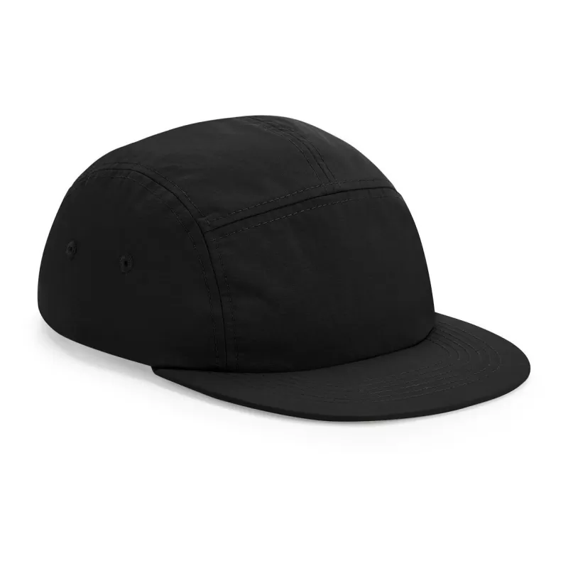 Casquette 5 panneaux imperméable à l'eau et perméable à l'air, fermeture par élastique