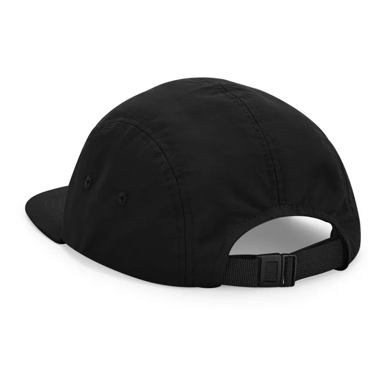 Casquette 5 panneaux imperméable à l'eau et perméable à l'air, fermeture par élastique