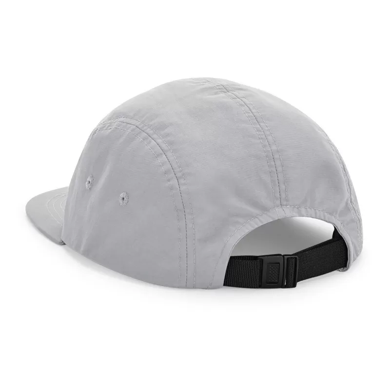 Casquette 5 panneaux imperméable à l'eau et perméable à l'air, fermeture par élastique
