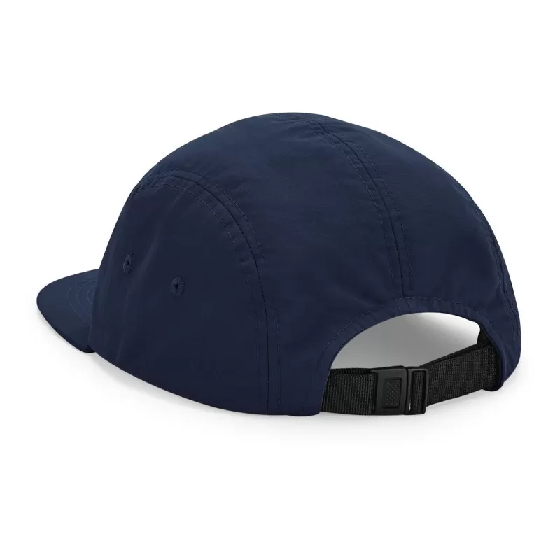 Casquette 5 panneaux imperméable à l'eau et perméable à l'air, fermeture par élastique