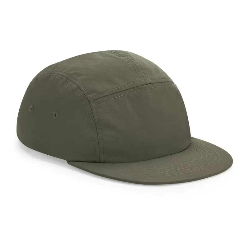Casquette 5 panneaux imperméable à l'eau et perméable à l'air, fermeture par élastique
