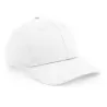 Casquette 6 panneaux, visière incurvée, œillets cousus, ajustable par patte, 240 g/m²