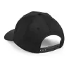 Casquette 6 panneaux, visière incurvée, œillets cousus, ajustable par patte, 240 g/m²