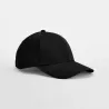Casquette enfant en coton organique 6 panneaux, ajusteur Rip-Strip, bouton sécurisé