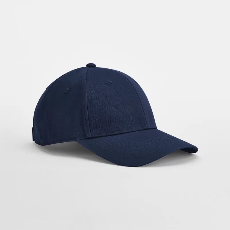 Casquette enfant en coton organique 6 panneaux, ajusteur Rip-Strip, bouton sécurisé