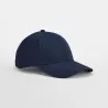 Casquette enfant en coton organique 6 panneaux, ajusteur Rip-Strip, bouton sécurisé