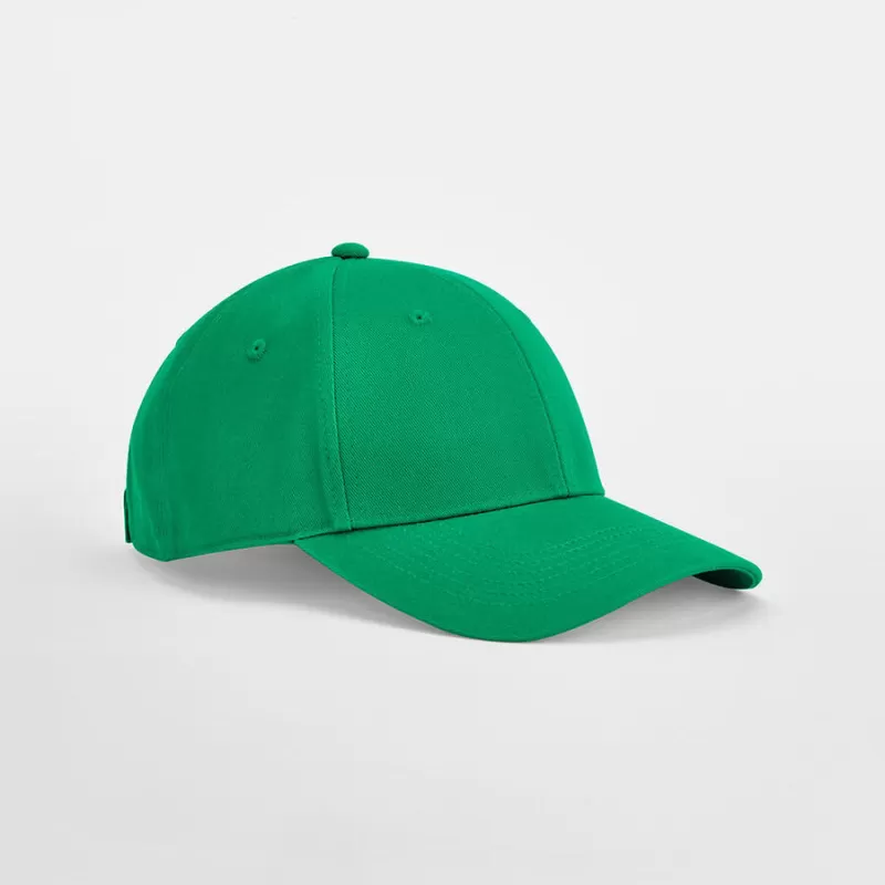Casquette enfant en coton organique 6 panneaux, ajusteur Rip-Strip, bouton sécurisé