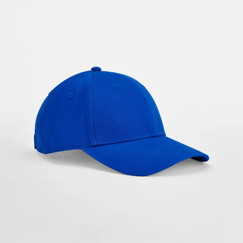 Casquette enfant en coton organique 6 panneaux, ajusteur Rip-Strip, bouton sécurisé