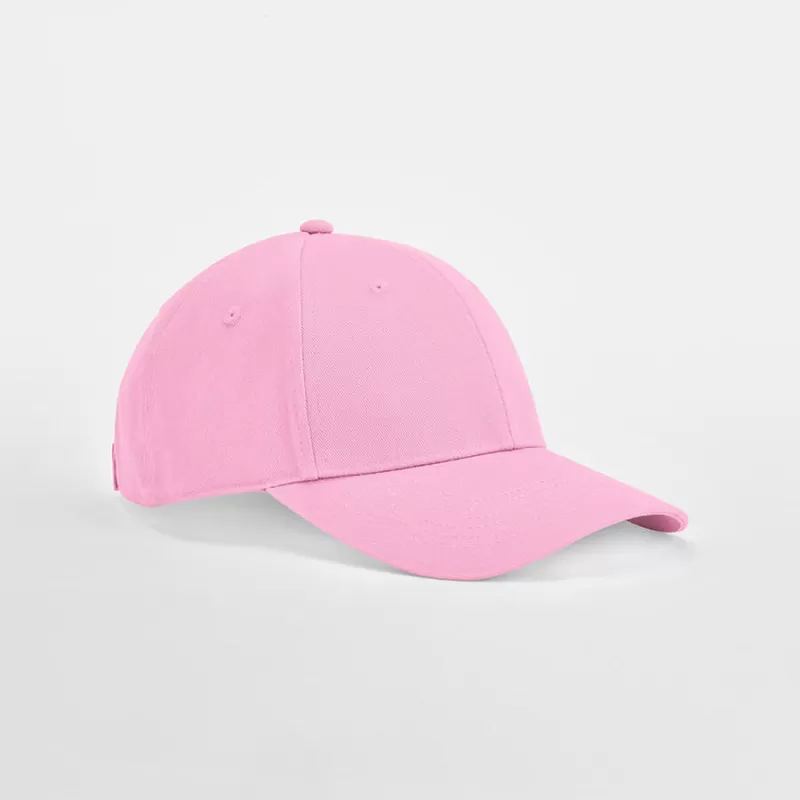 Casquette enfant en coton organique 6 panneaux, ajusteur Rip-Strip, bouton sécurisé