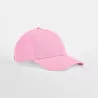 Casquette enfant en coton organique 6 panneaux, ajusteur Rip-Strip, bouton sécurisé