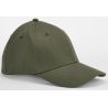 Casquette stretch 6 panneaux en coton biologique confortable et extensible