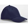 Casquette stretch 6 panneaux en coton biologique confortable et extensible