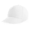 Casquette baseball 5 pans en polyester recyclé, visière courbée, 220 g/m²