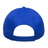 Casquette baseball 5 pans en polyester recyclé, visière courbée, 220 g/m²